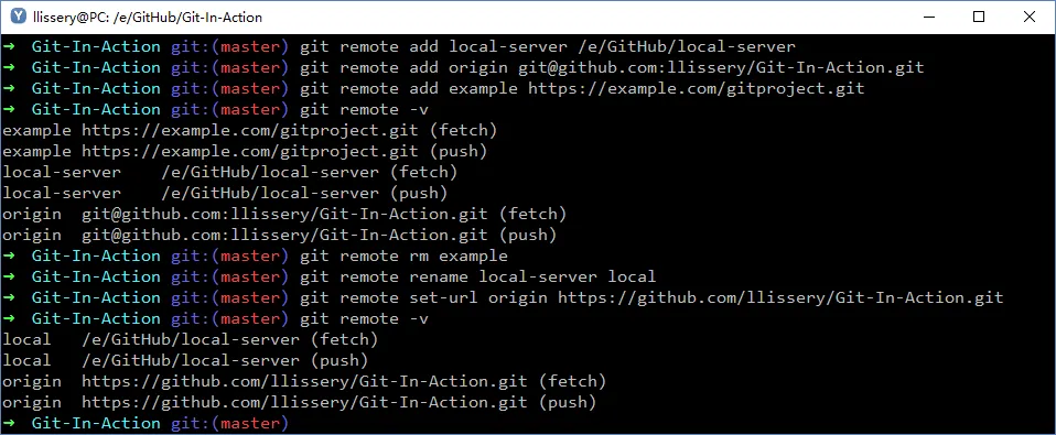 git-remote